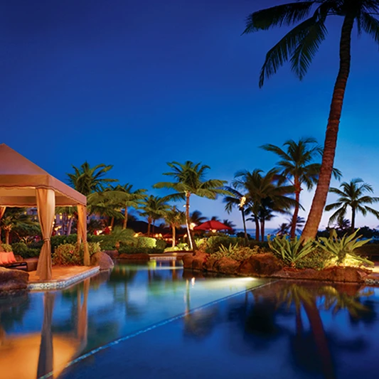 Pool side cabana