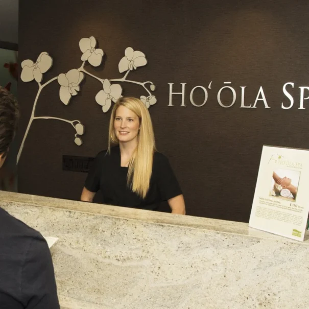 Hoola spa reception